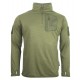 Advance Mid-Layer Fleece - Olive Green, Stay warm and agile in the Advanced Mid-Layer Fleece, designed for demanding conditions without compromising comfort